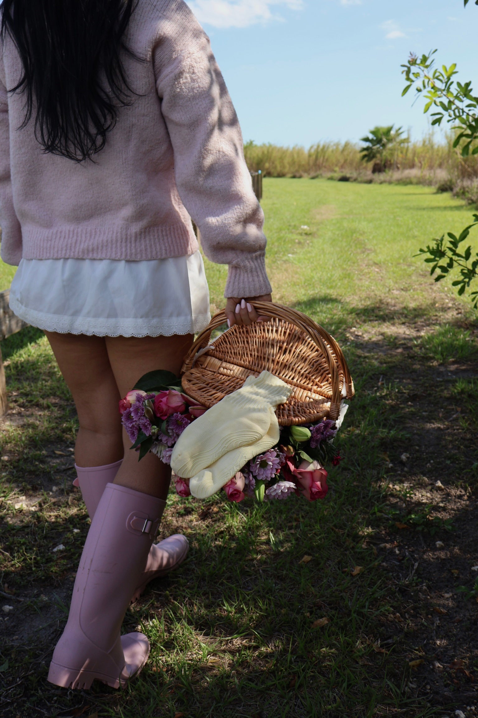 YELLOW SLOUCH GRIP SOCK