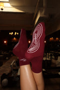 HOT AND TONED GRIP SOCKS