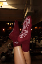 HOT AND TONED GRIP SOCKS