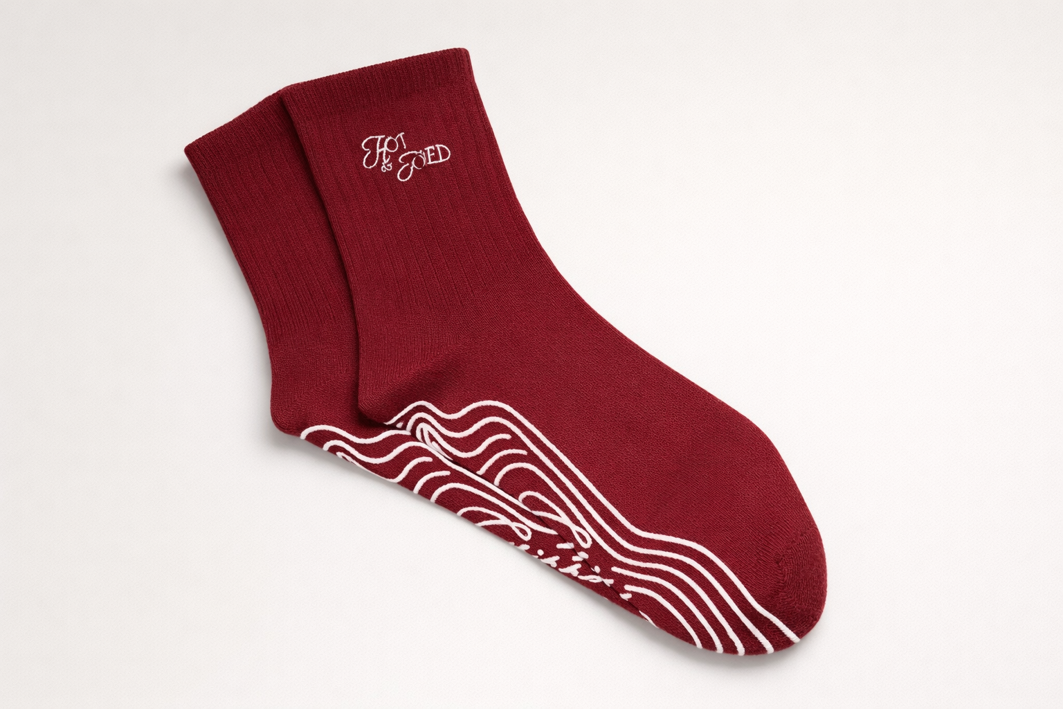 HOT AND TONED GRIP SOCKS