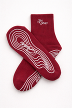 HOT AND TONED GRIP SOCKS